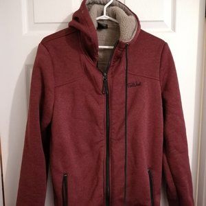 Far West burgundy hoodie